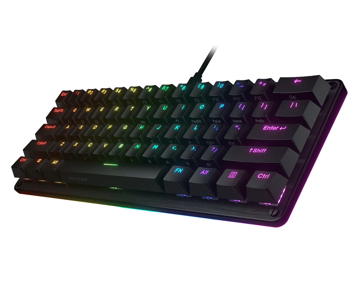 Cougar Puri Mini RGB Mechanical Gaming Keyboard (Red Switch) 機械式遊戲鍵盤(紅軸)