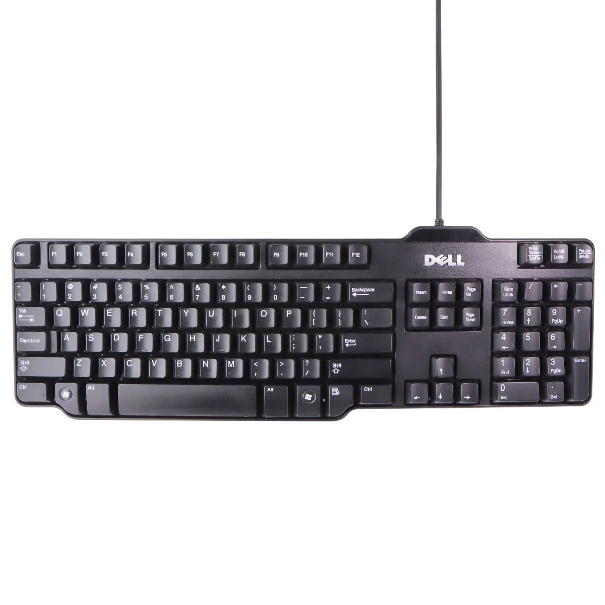 Dell 0RH659 L100 USB Wired Keyboard for PC - Black