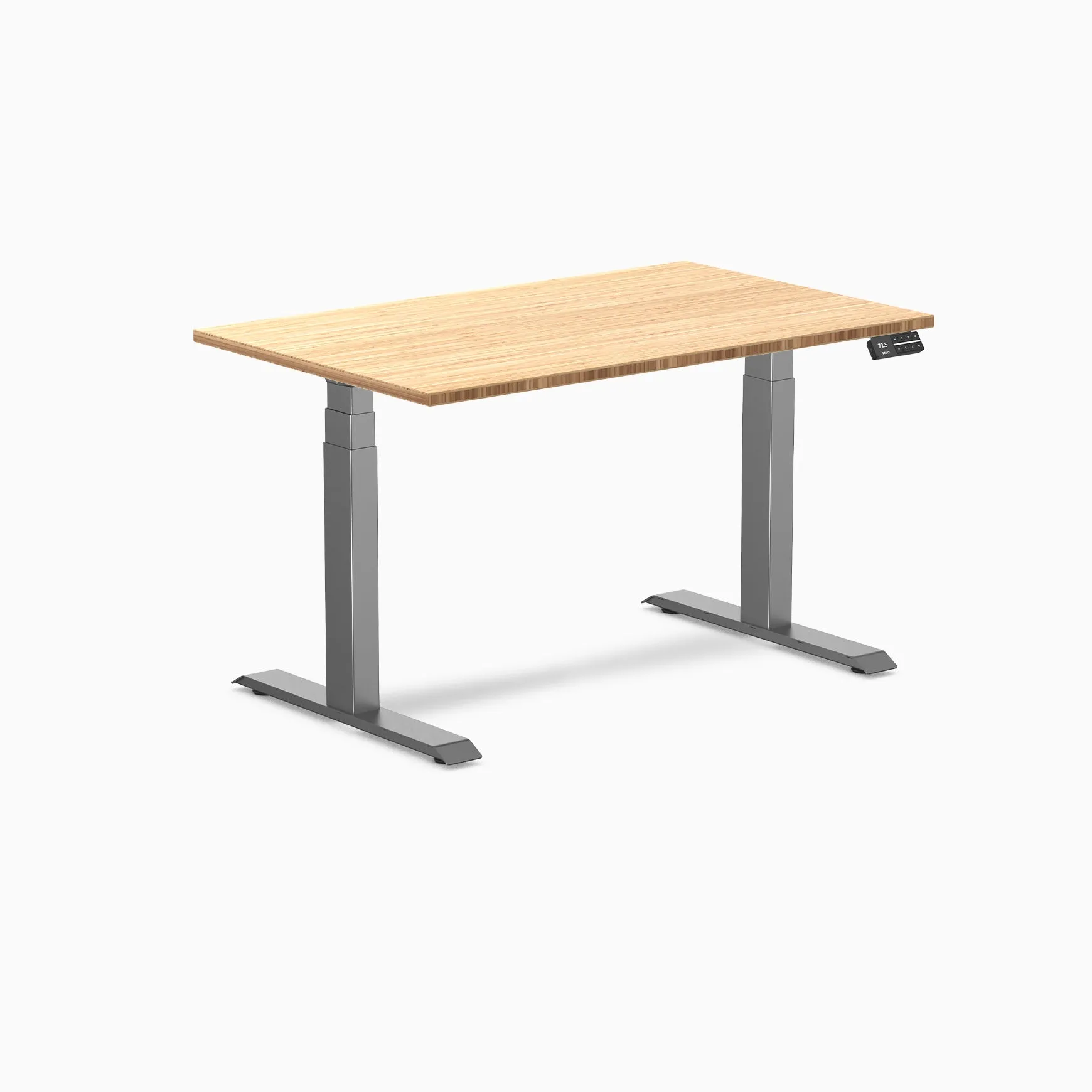 Desky Dual Bamboo Sit Stand Desk