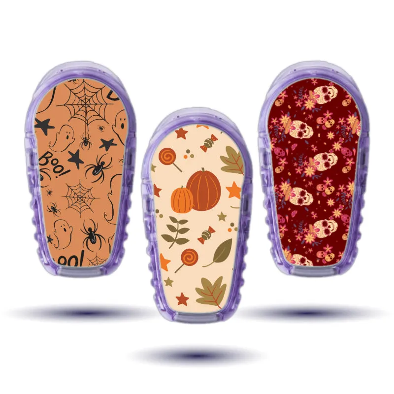 Dexcom G6/One Sensor Stickers (Pumpkins) 3pk