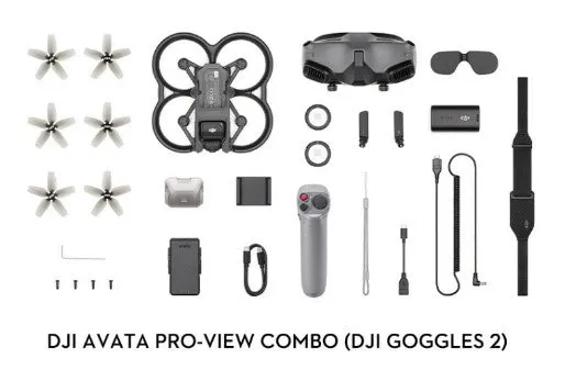 DJI Avata With Build In Propeller Guard 4K Camera Drone FREE Backpack- 1 Year Local DJI Warranty