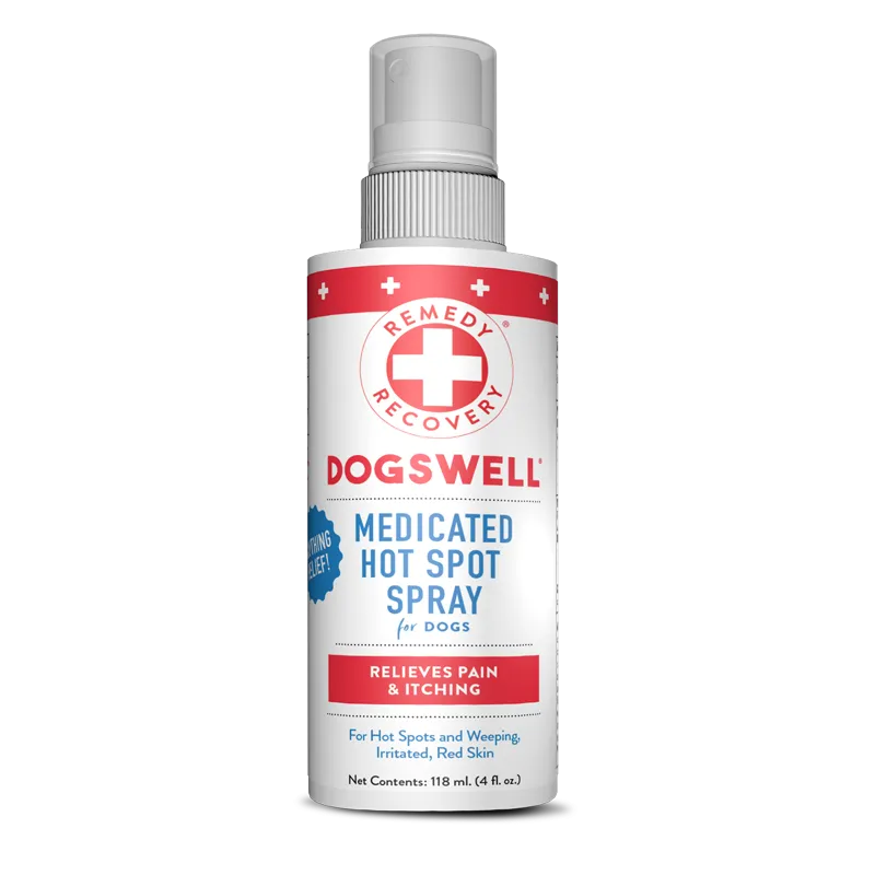 Dogswell Remedy & Recovery Skin Care Medicated Hot Spot Spray 4 oz