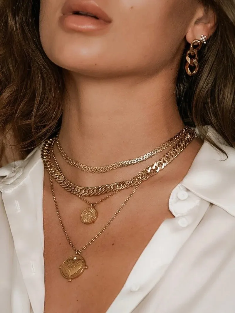 Double Layered Edina Necklace