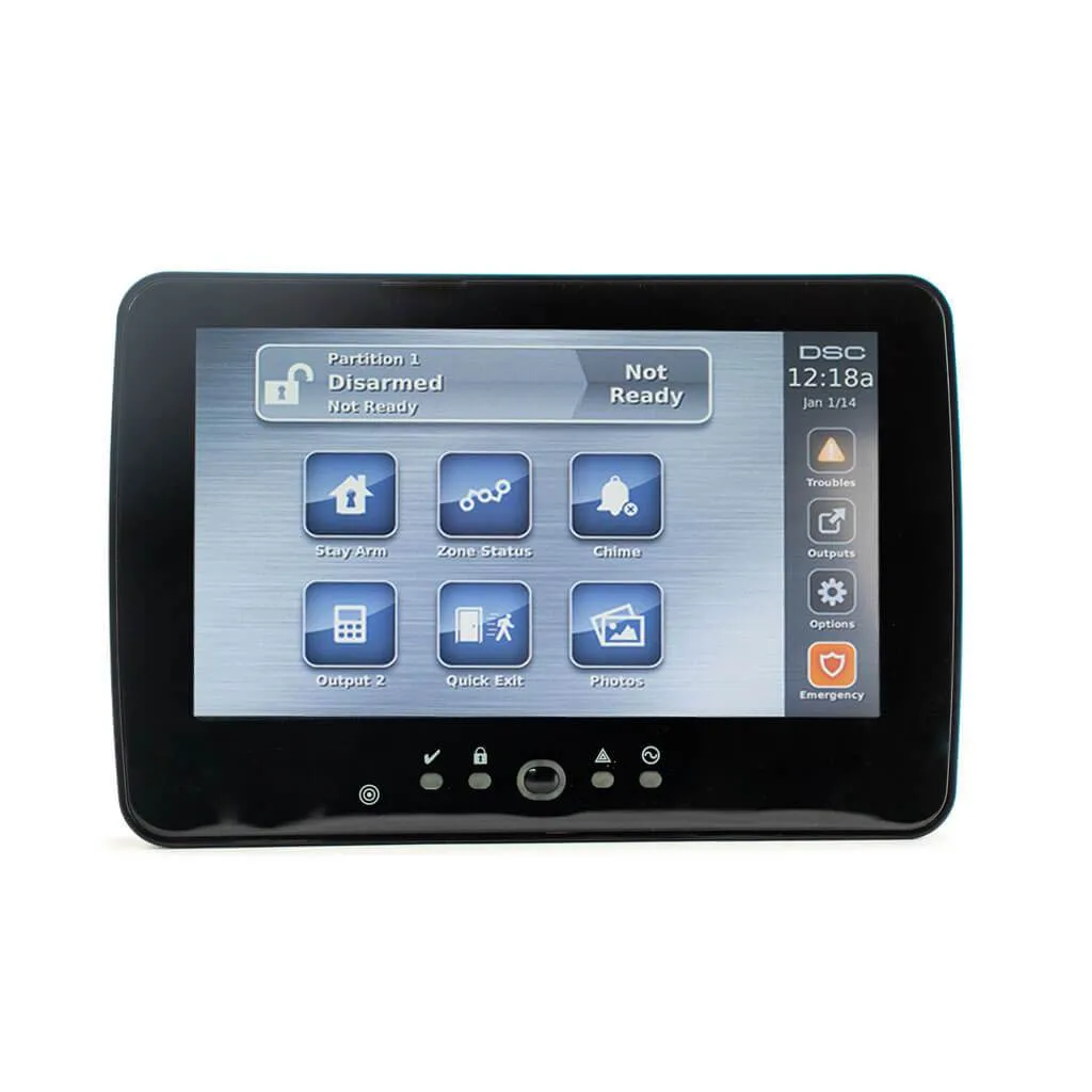 DSC HS2TCHPBLKN NEO TOUCH SCREEN KEYPAD - BLACK