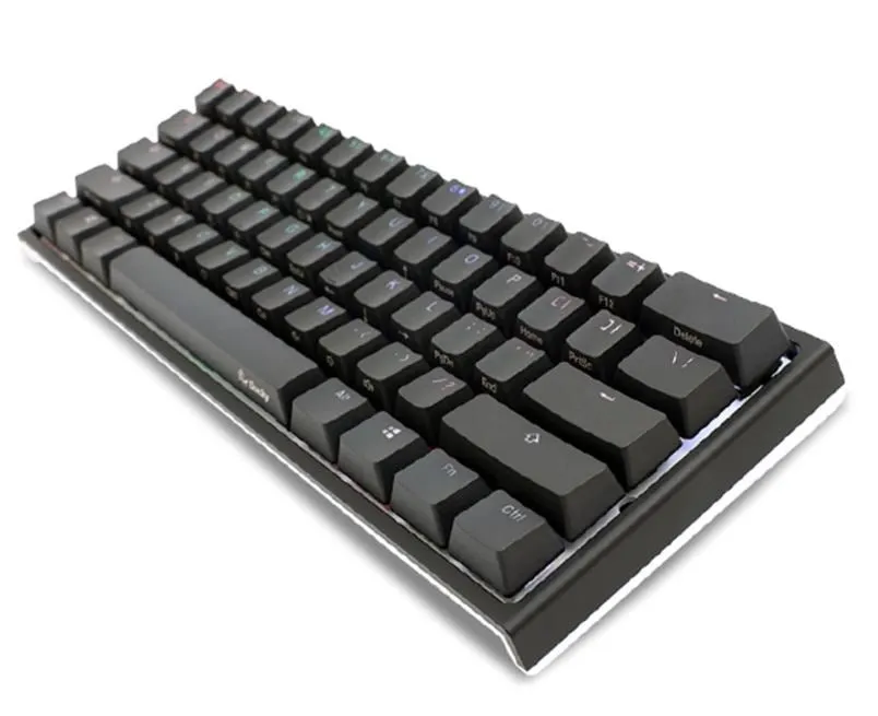 DUCKY ONE 2 MINI V2 RGB MECHANICAL KEYBOARD SILENT - RED SWITCH