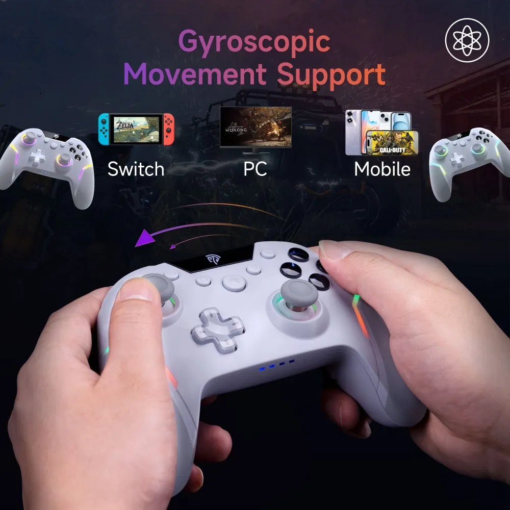 EasySMX® X20 Multiplatform Gaming Controller with Trigger Lock And Hall Effect Sensors