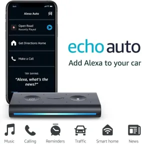 Echo Auto- Hands-free Alexa in your car with your phone