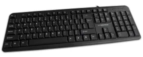 Esperanza Norfolk Ek139 Wired Usb Keyboard, Black