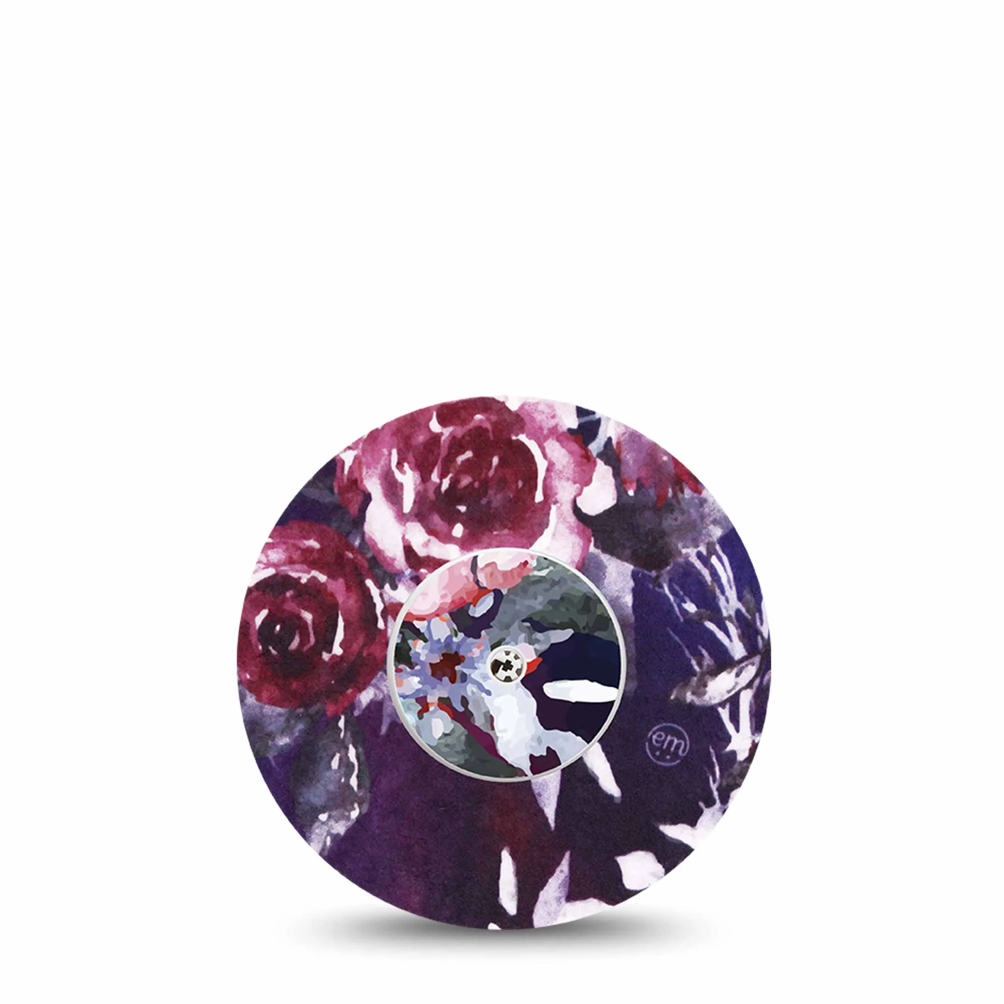 ExpressionMed Libre 2 Sensor Sticker (Dark Rose)