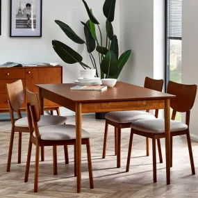 Extendable Mid Century Modern Dining Table