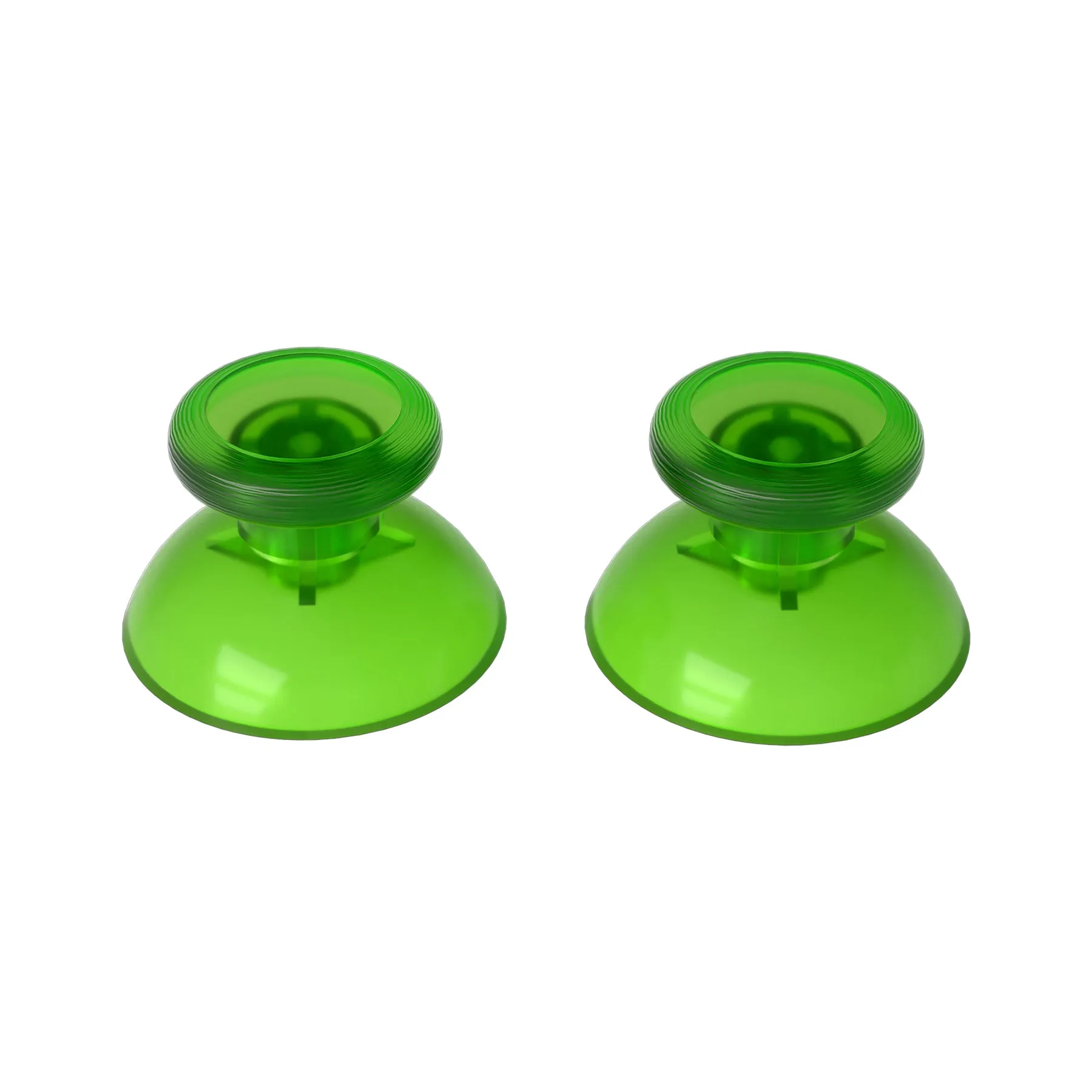 eXtremeRate Clear Green Replacement 3D Joystick Thumbsticks, Analog Thumb Sticks with Phillips Screwdriver for Nintendo Switch Pro Controller - KRM546