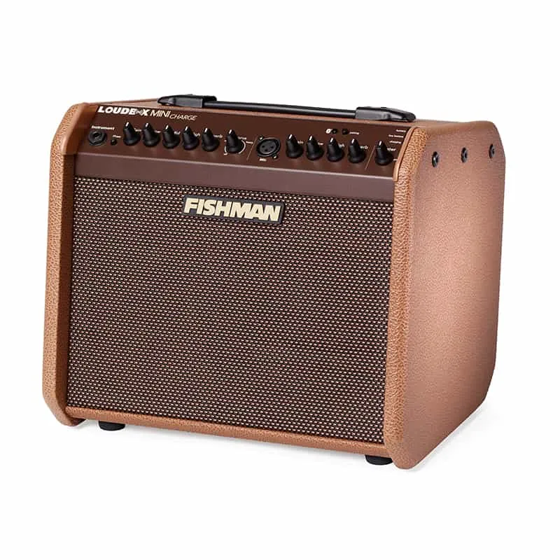 Fishman Loudbox Mini Charge Battery Powered Acoustic Amp w/ Reverb, Chorus & Bluetooth