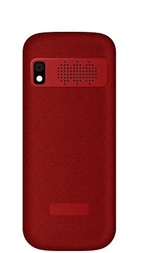 Forme N5  Selfie Mobile Phone with,1.8-inch screen, Dual sim (Red Black)