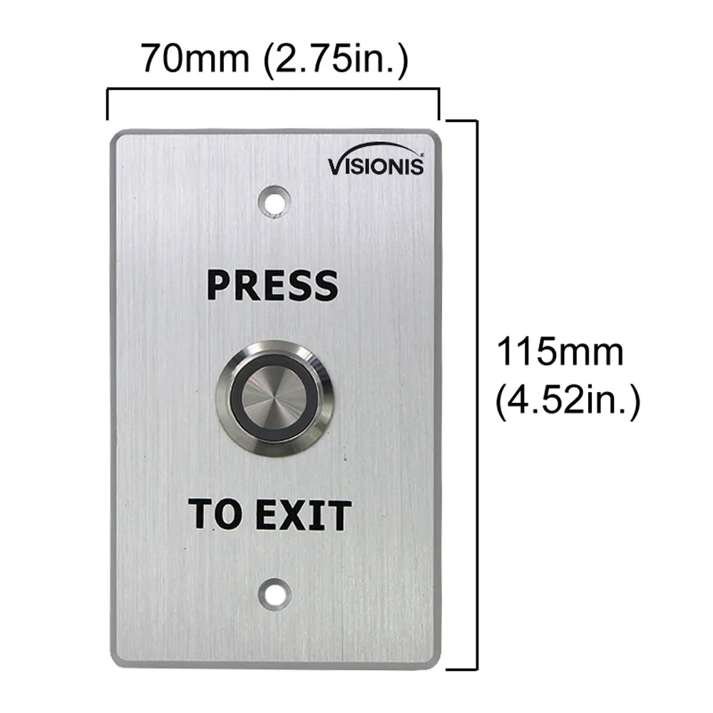 FPC-5339 One Door Access Control In Swinging Door 600lbs Maglock   Indoor Use Only Keypad/Reader Standalone With Mini Controller   Wiegand 26, No Software, EM Card, 1000 Users, Wireless Receiver Kit