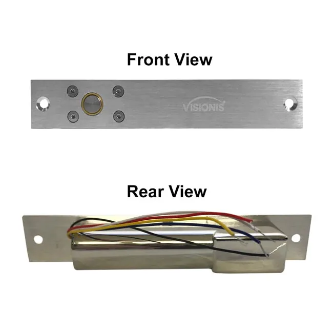 FPC-5470 One Door Access Control 1,700lbs Electric Drop Bolt With Time Delay Fail Safe   Outdoor Keypad/Reader Standalone With Mini Controller   Wiegand 26, No Software, EM Card   Wireless Receiver