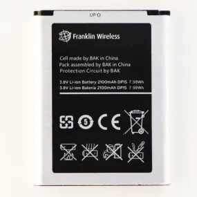 Franklin Wireless Standard Battery V604454AR (2100mAh) 3.8V for MHS900L JetPack