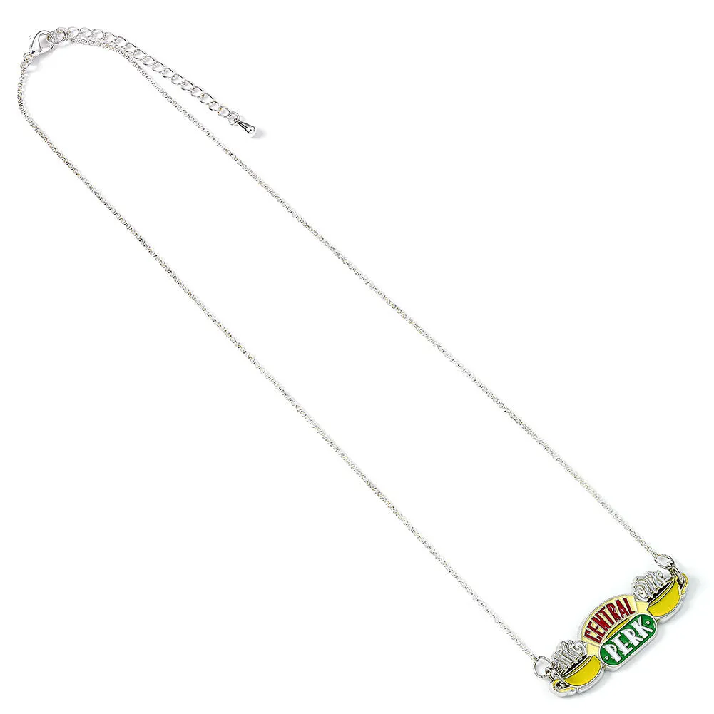 Friends Silver Plated Necklace Central Perk Charm