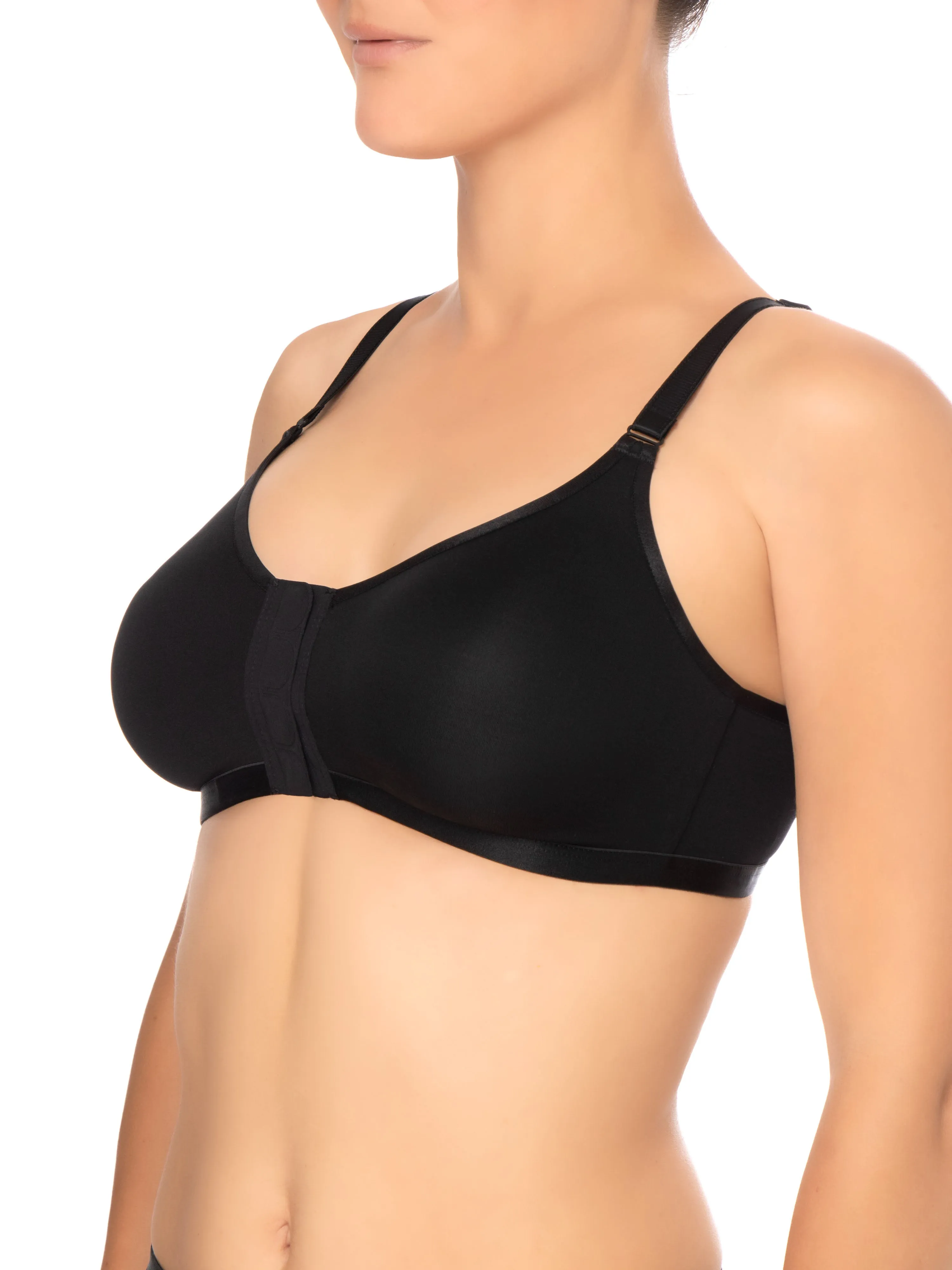 Front Fastener Bra Black