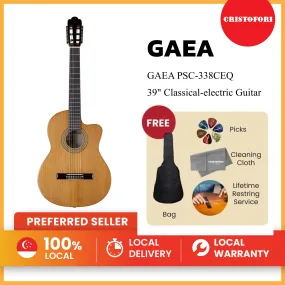 GAEA PSC-338CEQ 39" Classical-electric Guitar