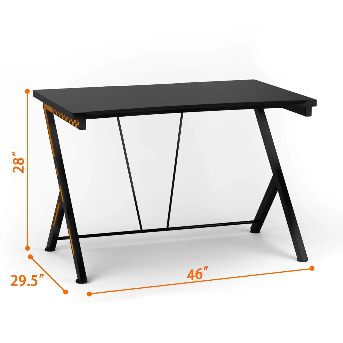 Gaming Desk PC Computer Desk, Home Office Study Writing Table for Small Space