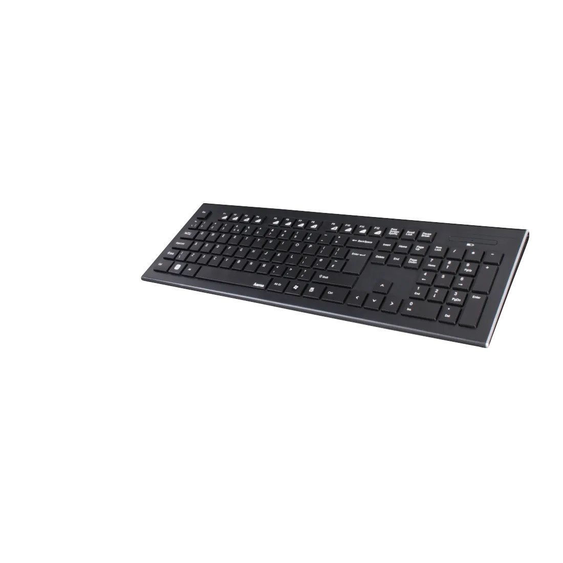 Hama Cortino Qwerty UK Wireless Keyboard & Mouse Set - Black | 398819