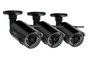 HD 720p Outdoor Wireless Security Cameras, 135ft Night Vision (3-pack)