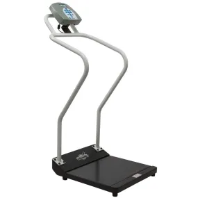 Health o Meter Antimicrobial Digital Platform Scale with Extended Handrails