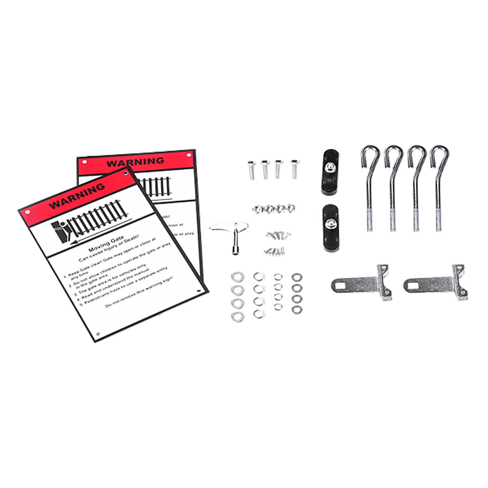 Heavy Duty 1000KG Sliding Gate Opener w/ Solar Kit & Remotes