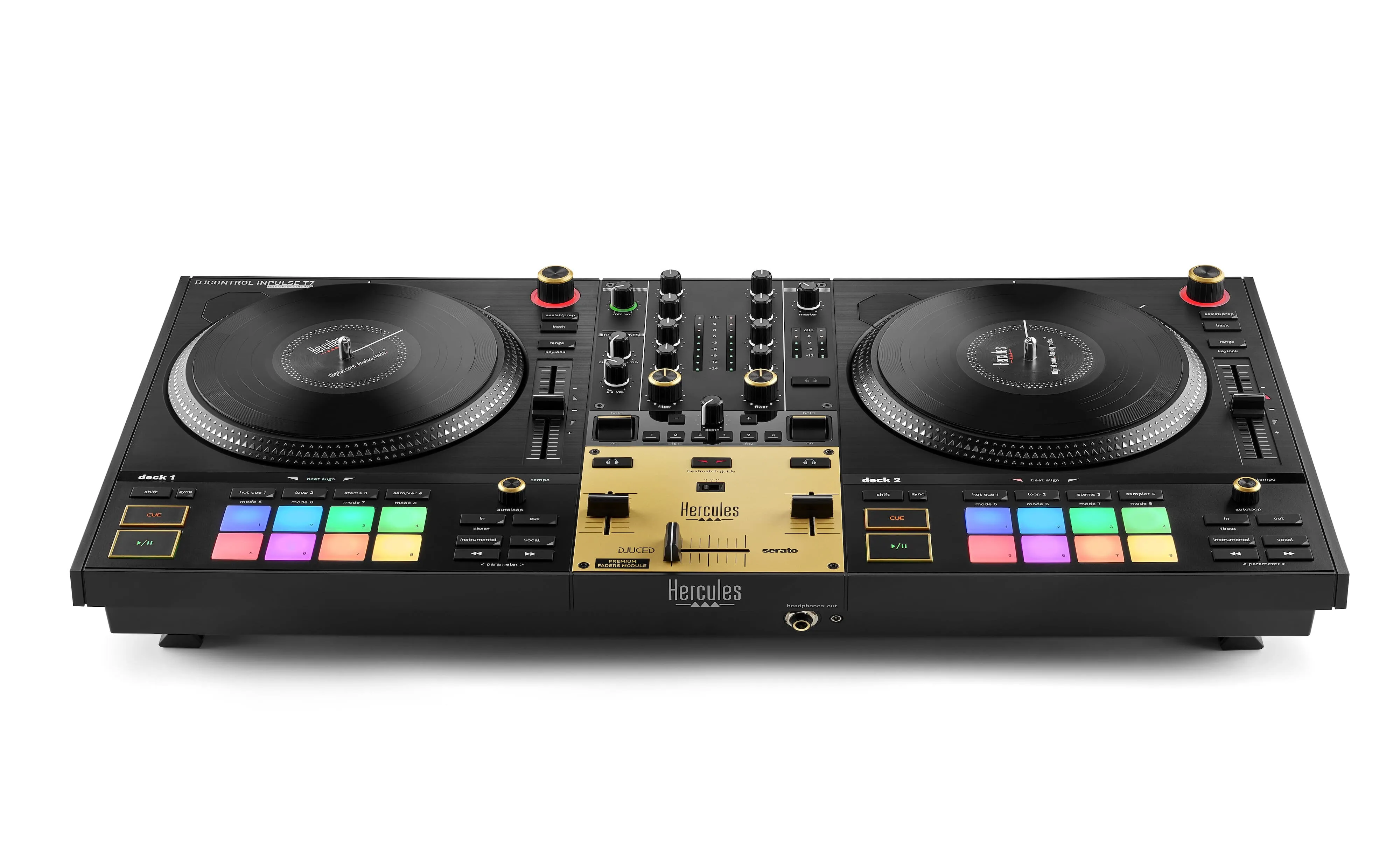 Hercules INPULSET7-PRM Premium Edition Motorized DJ Controller