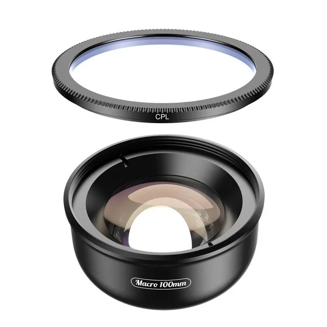 High-Definition Macro Flower Jewelry Lens Shooting Wide Angle Fisheye Telephoto Macro External Mobile Phone Lens