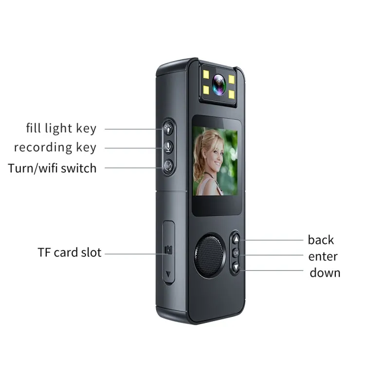 High-Definition Night Vision Portable Outdoor Sports Recorder Camera(CS11)