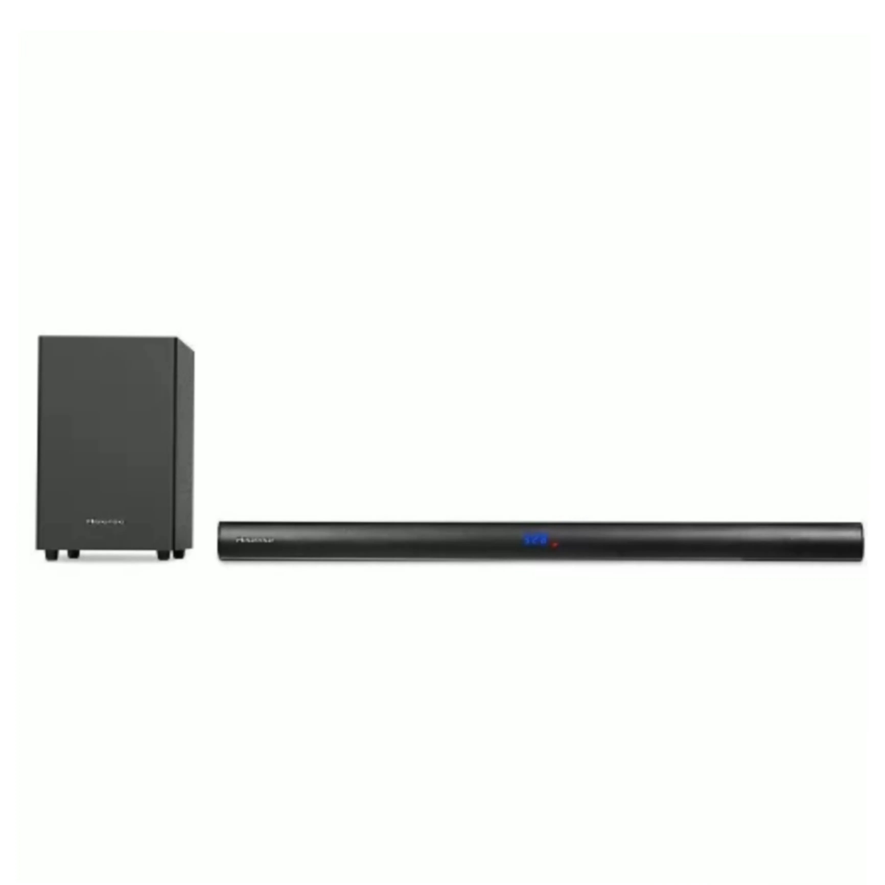 Hisense HS212 2.1Ch 120Watts Bluetooth Sound Bar with Wireless Subwoofer - Brand New