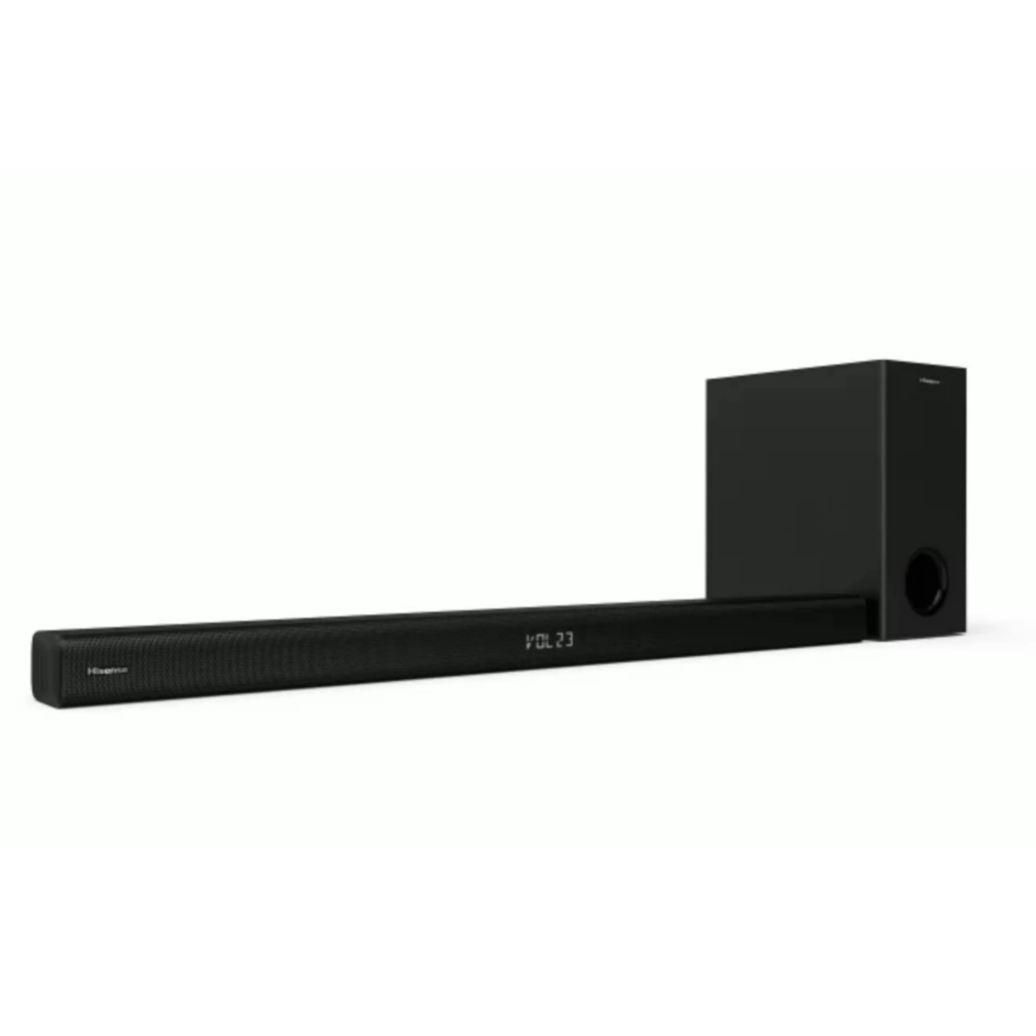 Hisense HS218 2.1Ch 200Watts Bluetooth Sound Bar with Wireless Subwoofer - Brand New