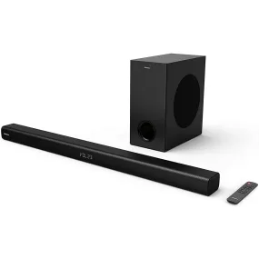 Hisense HS218 2.1Ch 200Watts Bluetooth Sound Bar with Wireless Subwoofer - Brand New