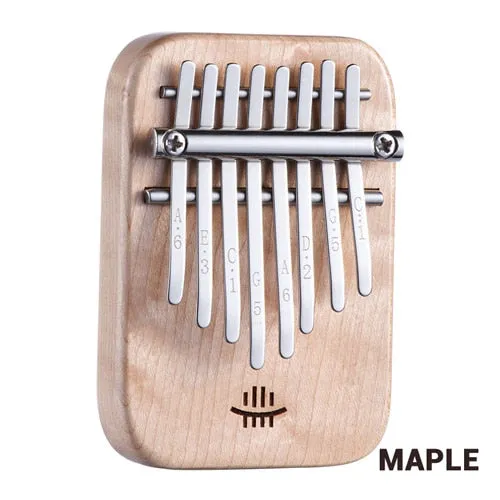 Hluru solid wood cedar Kalimba 8-key mini thumb piano Calimba portable compact instrument