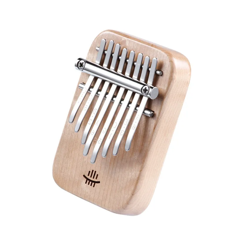 Hluru solid wood cedar Kalimba 8-key mini thumb piano Calimba portable compact instrument