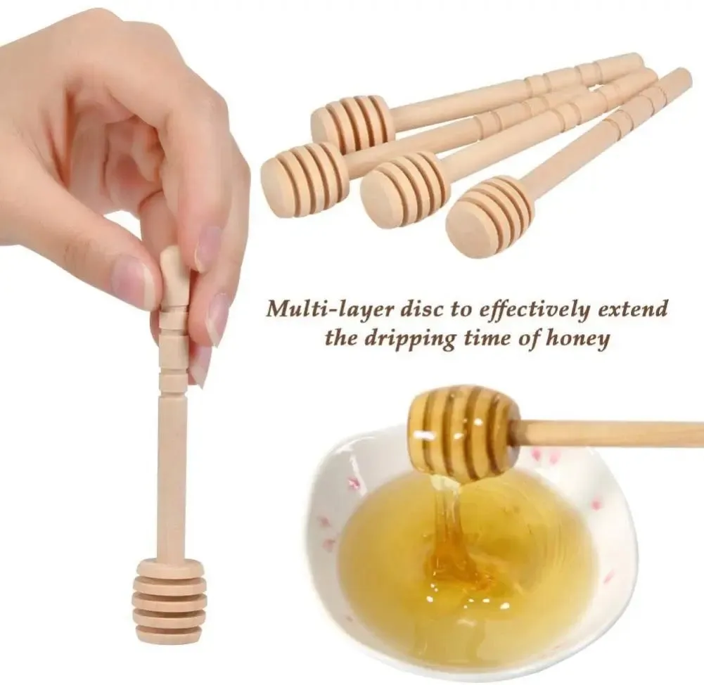 Honey Wooden Sticks Set - (SA119)