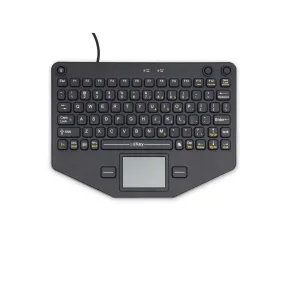 iKey SL-80-TP Rugged Compact Mobile Keyboard with Touchpad