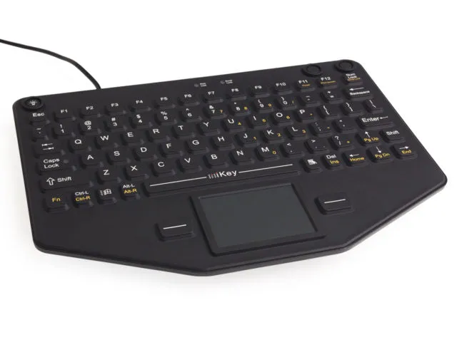 iKey SL-80-TP Rugged Compact Mobile Keyboard with Touchpad