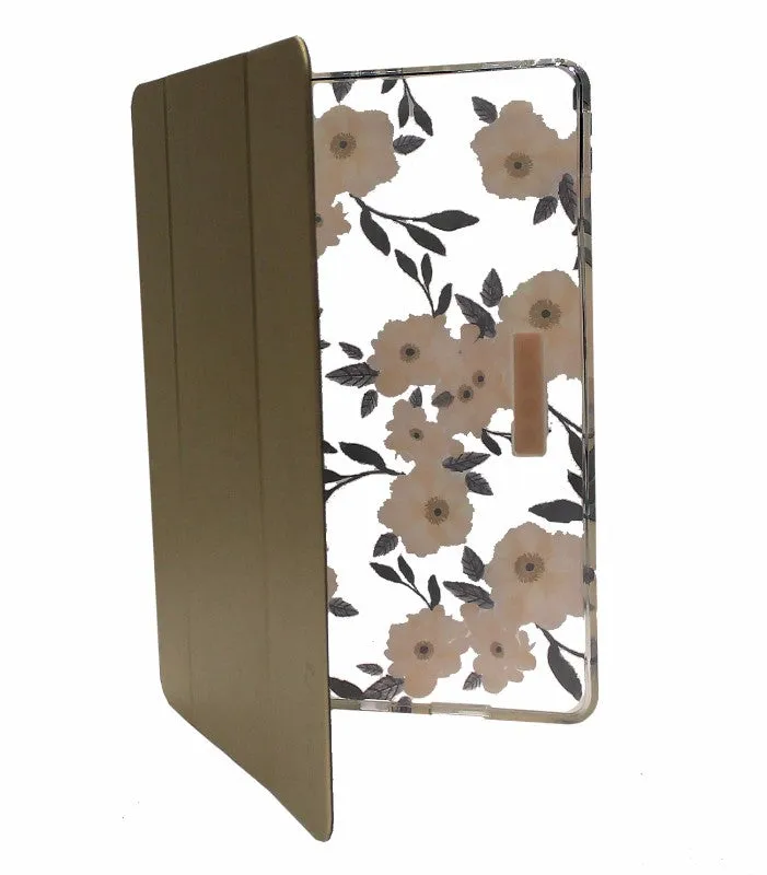 Incipio Design Series Folio Case for Apple iPad Pro 10.5 - Gold/Clear/Flowers