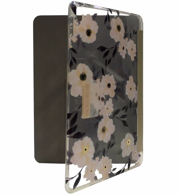 Incipio Design Series Folio Case for Apple iPad Pro 10.5 - Gold/Clear/Flowers