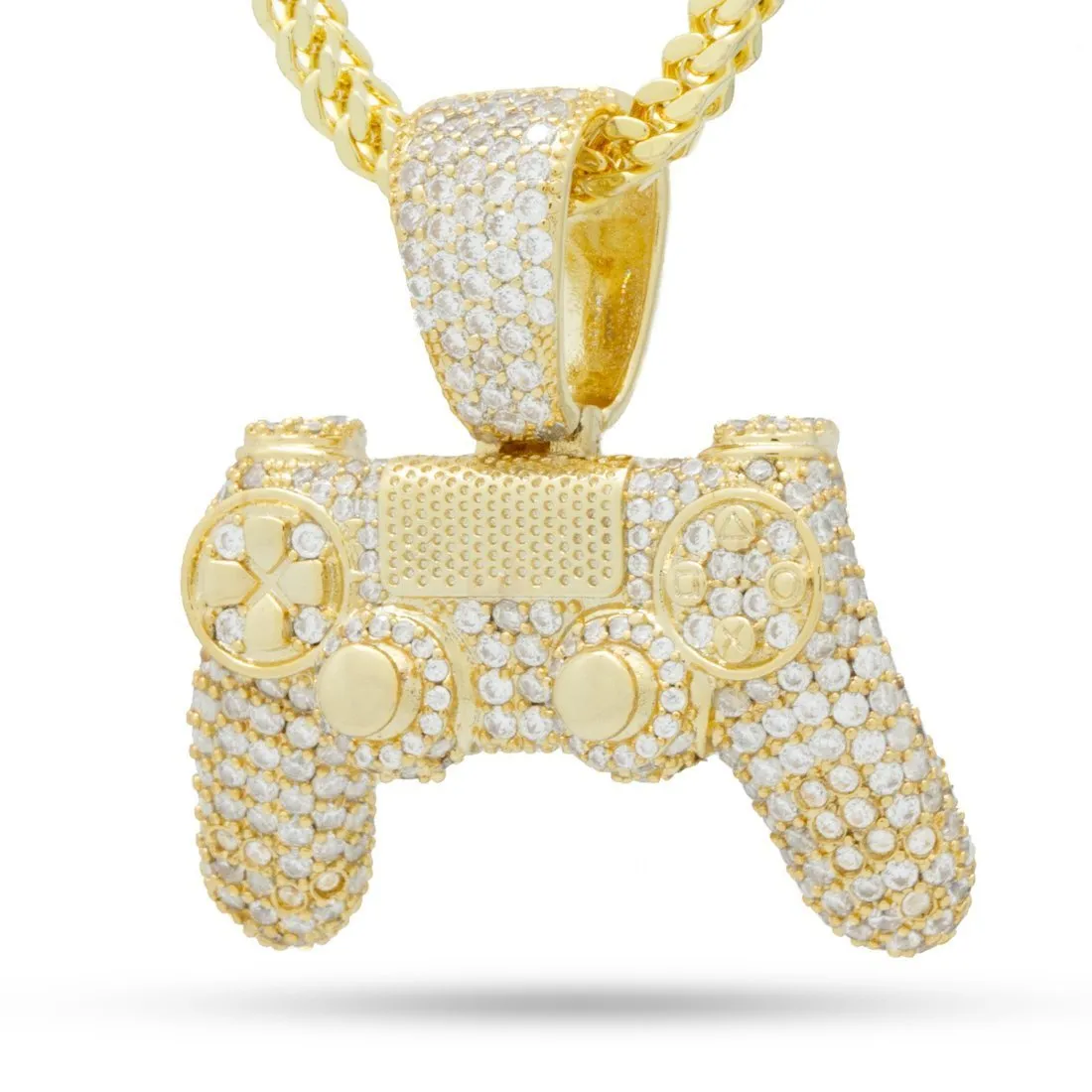 Inspired by PlayStation® - Iced Classic Controller Necklace