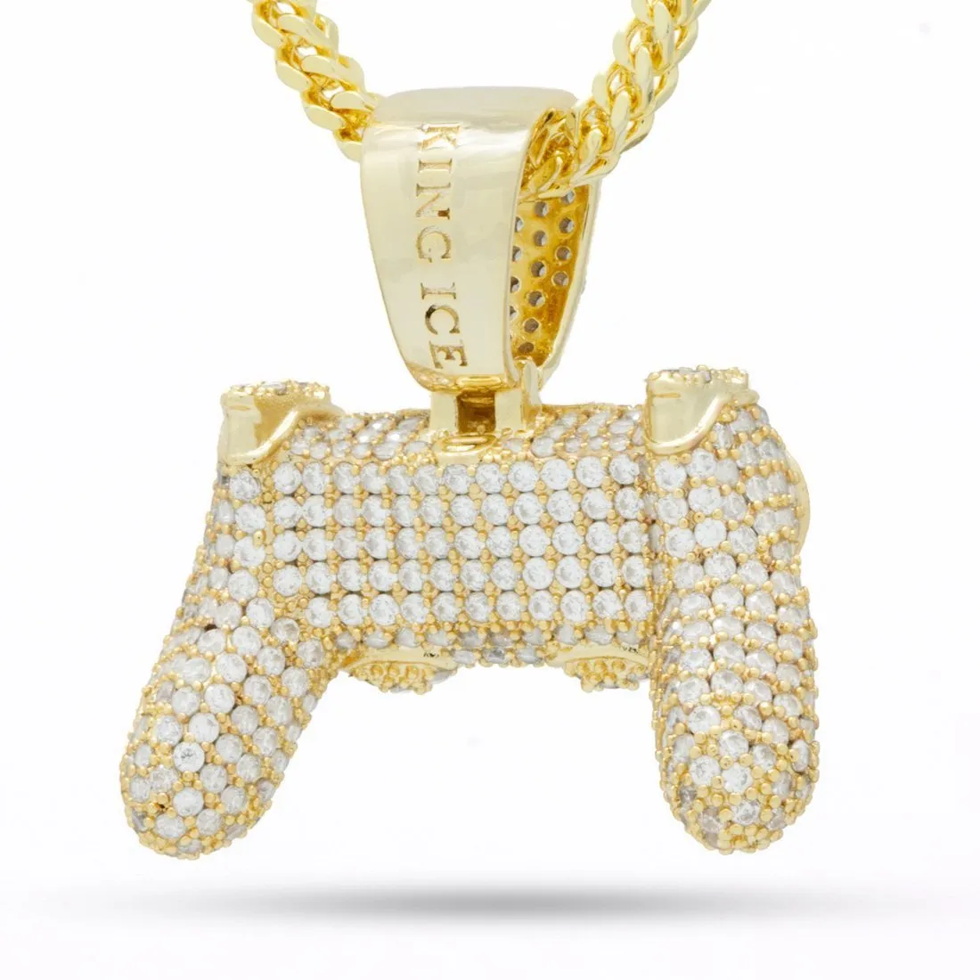 Inspired by PlayStation® - Iced Classic Controller Necklace