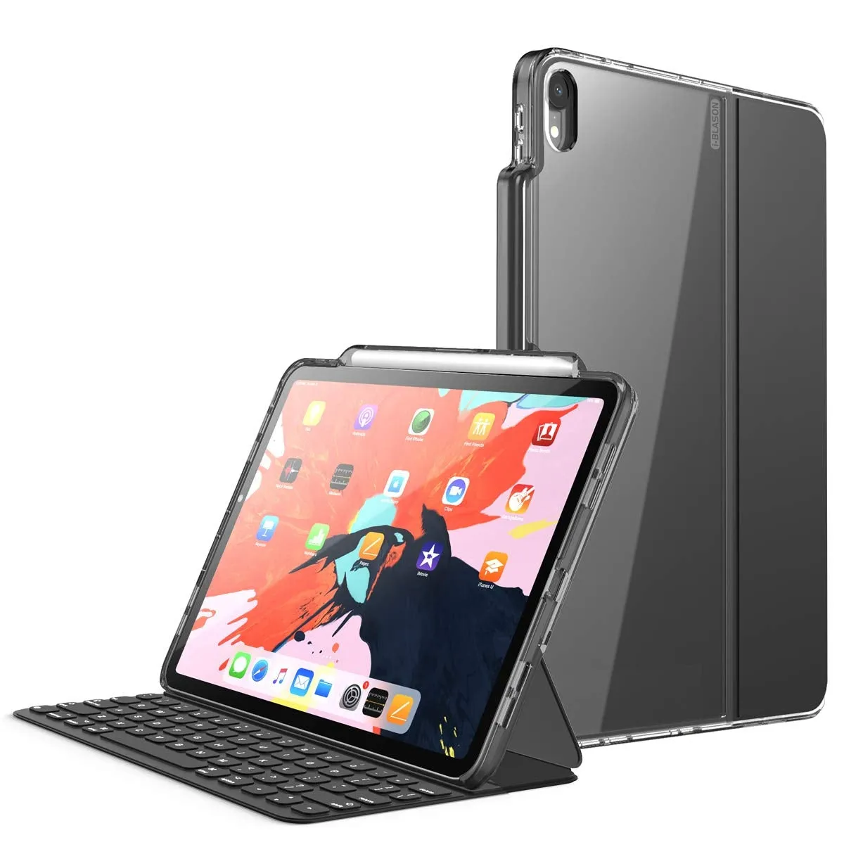 iPad Pro 11 inch (2018) Halo Smart Keyboard Case - Black