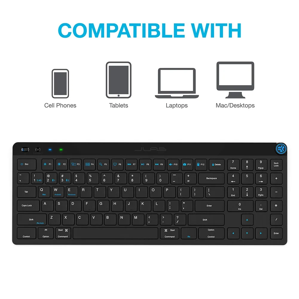 JBuds Wireless Keyboard Black