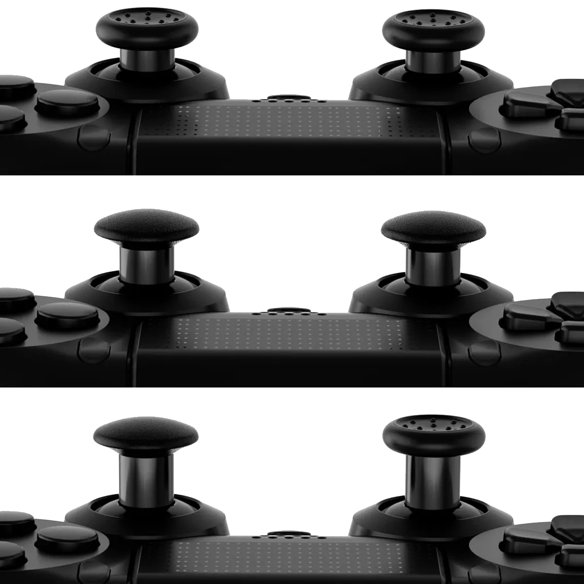 JET BLACK EXTREME PS4 SMART PRO MODDED CONTROLLER