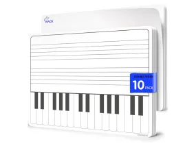 Keyboard Practice Flexic Sheets 11"x14" (10 pc)