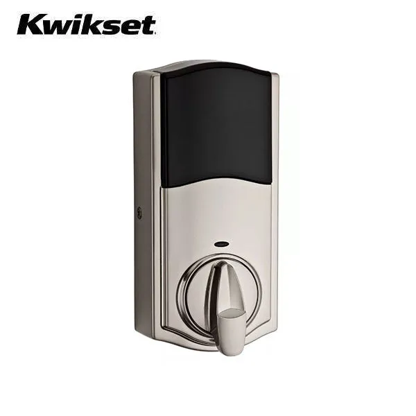 Kwikset - SmartCode  916TRL - Traditional Electronic Deadbolt - Zigbee Technology - US15 - Satin Nickel - Grade 2