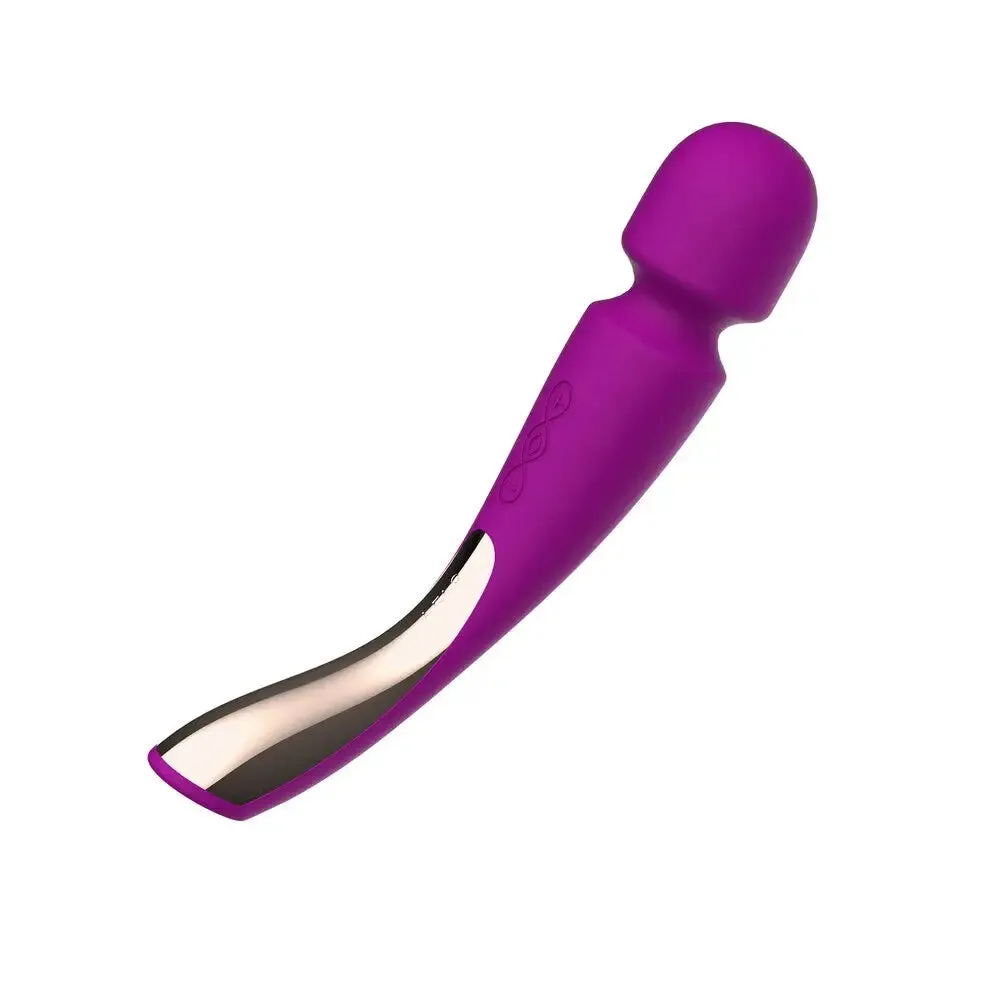 Lelo Silicone Purple Rechargeable Multi-speed Wand Massager