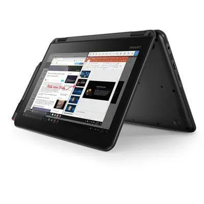 Lenovo 300e Chromebook 11.6" Touch LCD 2 in 1 Chromebook MediaTek M8173C 2.10GHz 4GB 32GB SSD Chrome OS 81H00000US